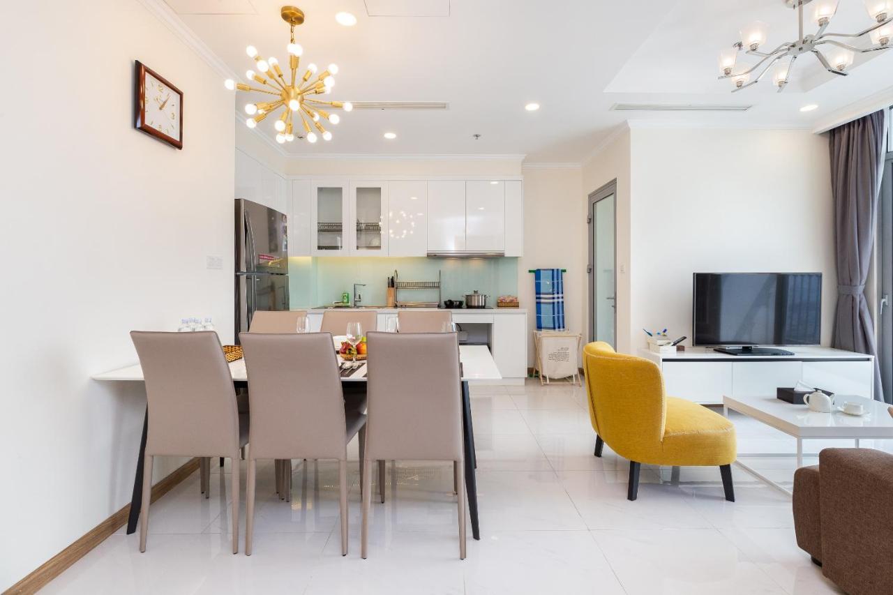 Hoasun Boutique Apartment - Vinhomes Central Park Ho Či Minovo Město Exteriér fotografie
