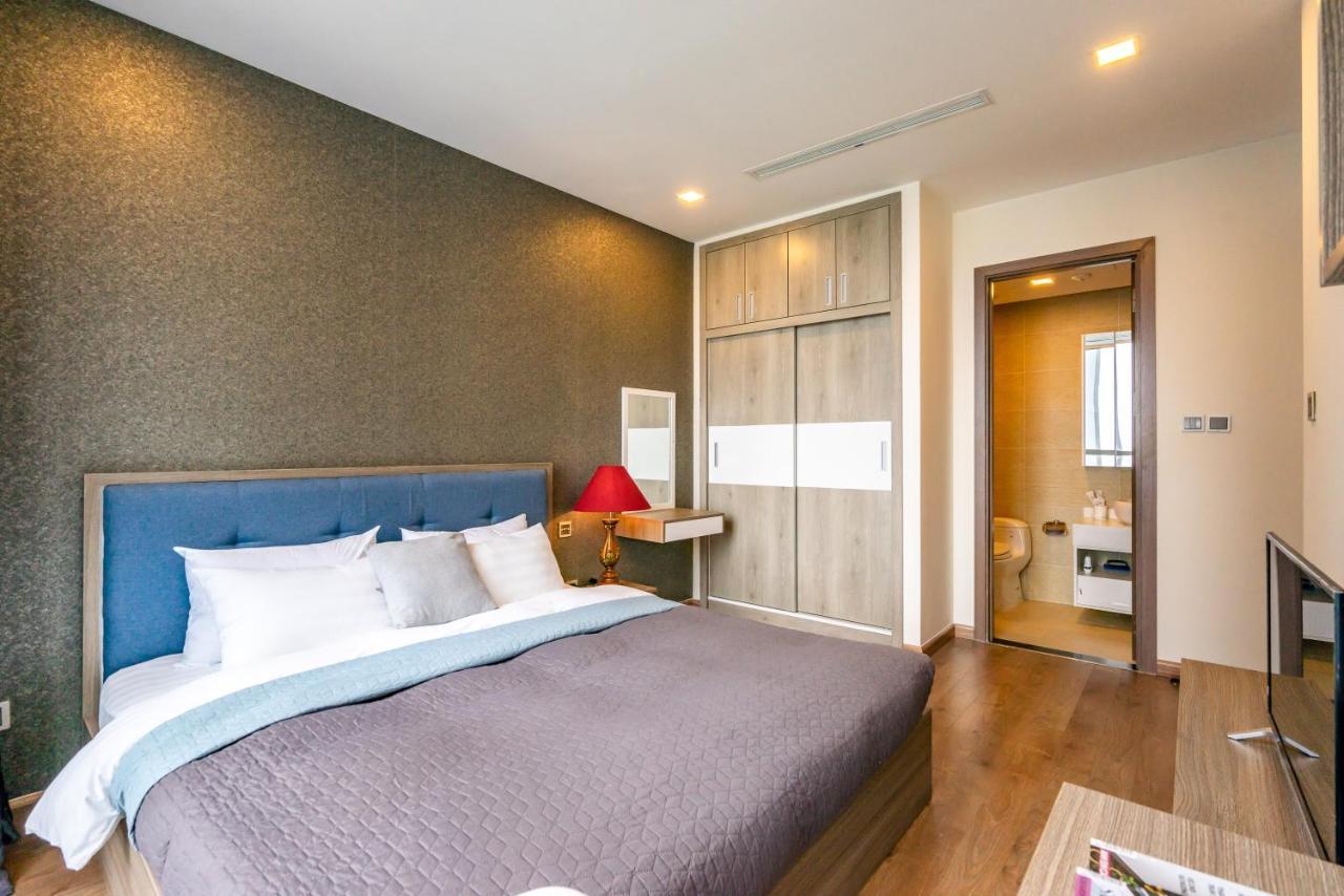 Hoasun Boutique Apartment - Vinhomes Central Park Ho Či Minovo Město Exteriér fotografie
