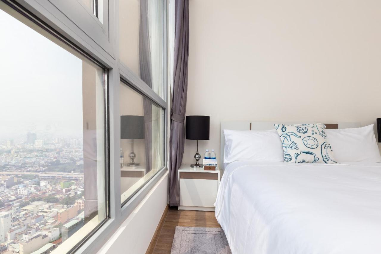 Hoasun Boutique Apartment - Vinhomes Central Park Ho Či Minovo Město Exteriér fotografie