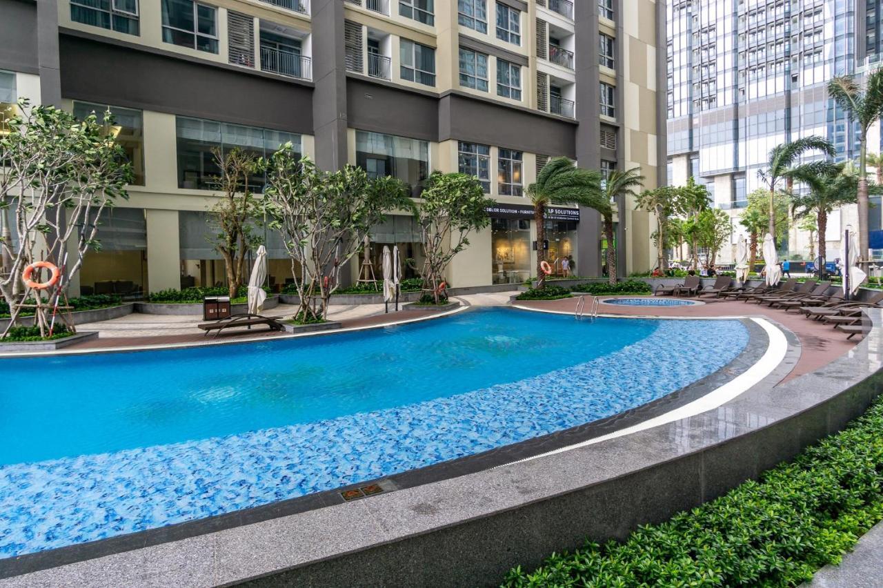 Hoasun Boutique Apartment - Vinhomes Central Park Ho Či Minovo Město Exteriér fotografie