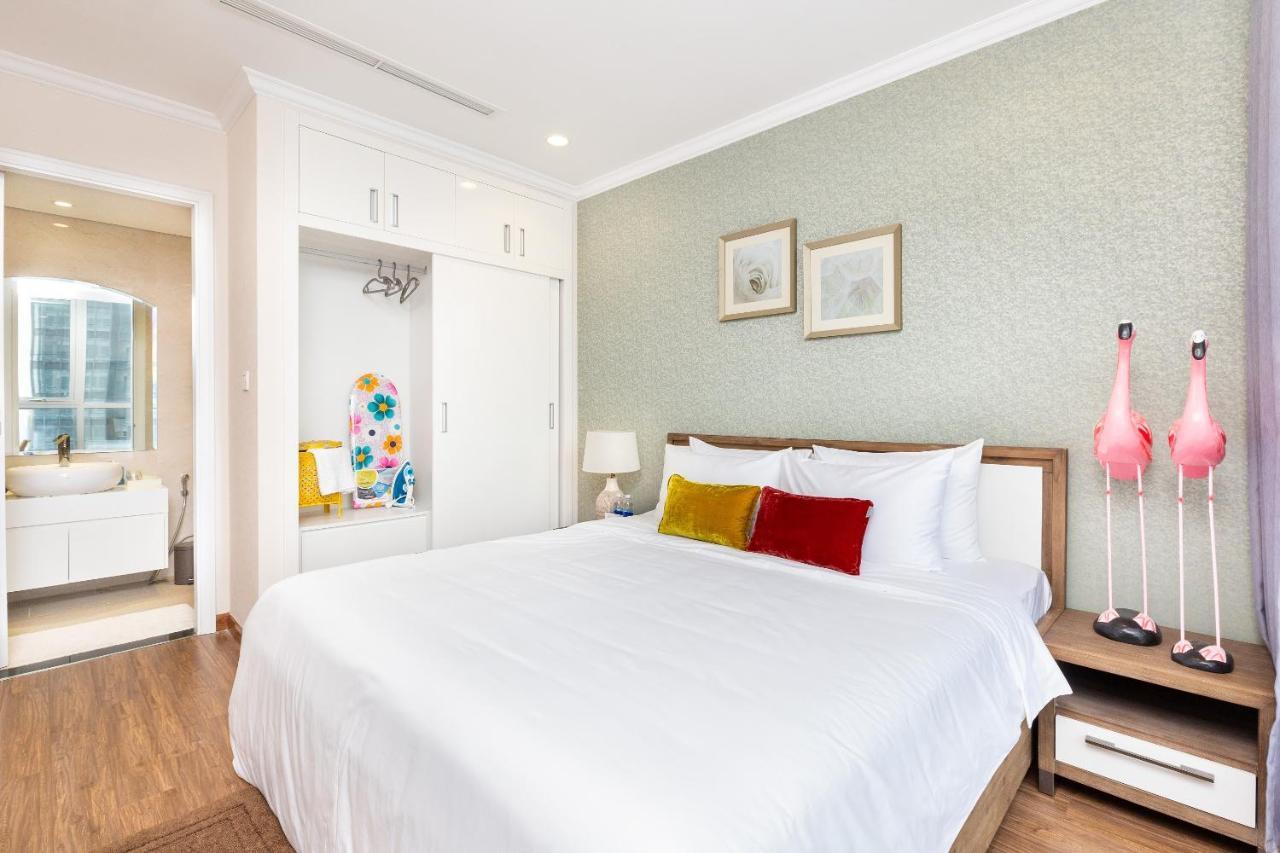Hoasun Boutique Apartment - Vinhomes Central Park Ho Či Minovo Město Exteriér fotografie