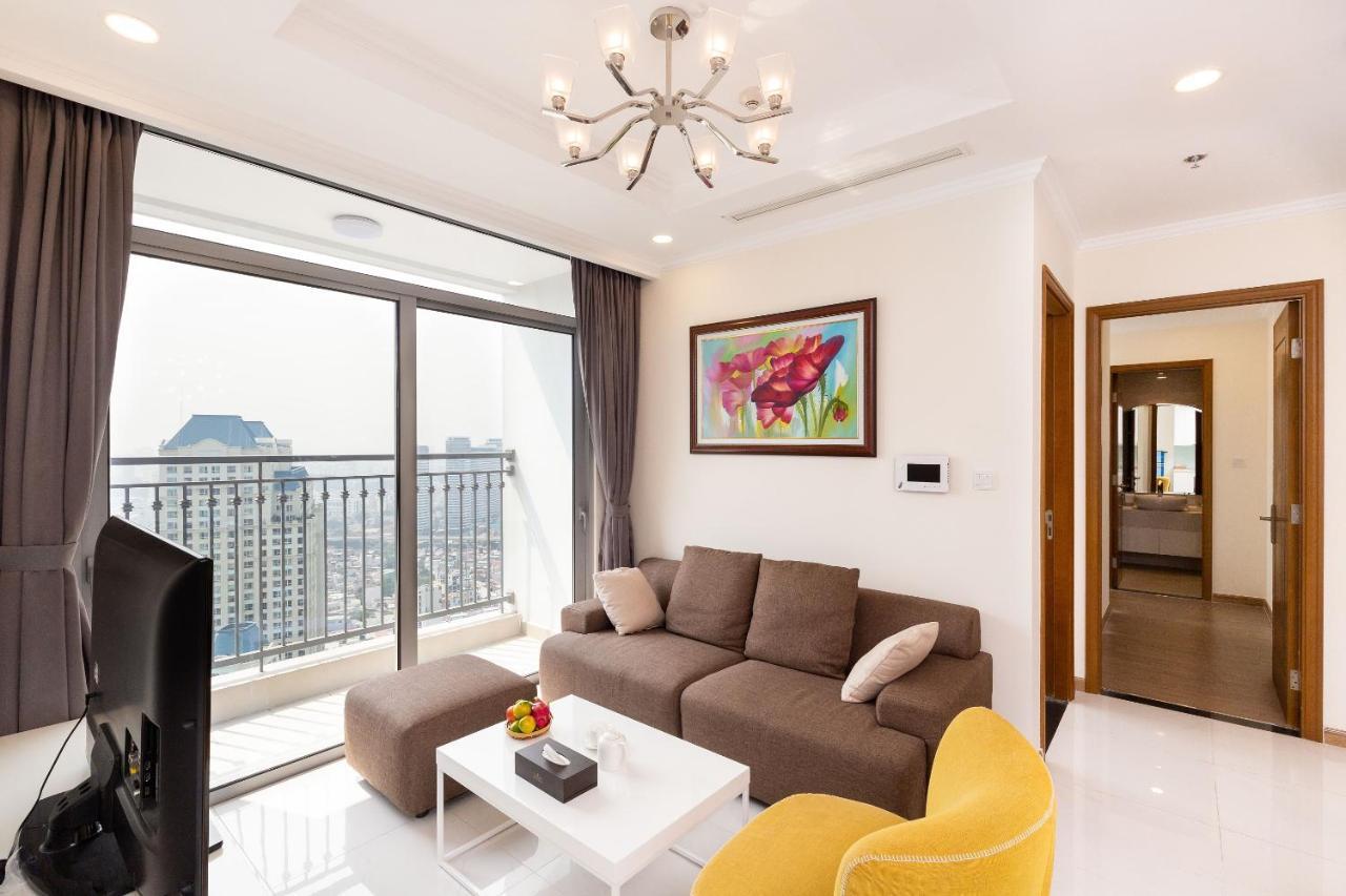 Hoasun Boutique Apartment - Vinhomes Central Park Ho Či Minovo Město Exteriér fotografie