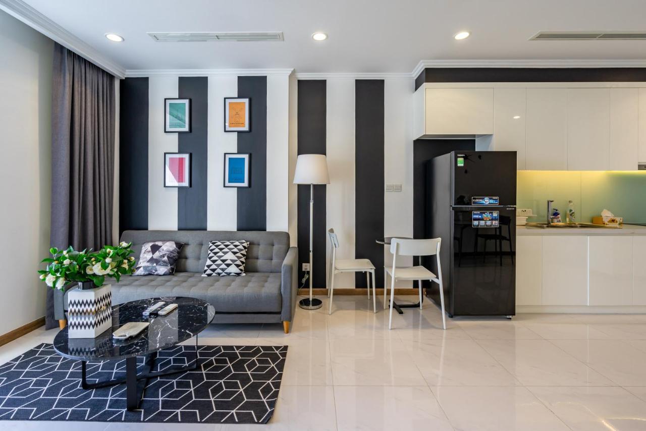 Hoasun Boutique Apartment - Vinhomes Central Park Ho Či Minovo Město Exteriér fotografie