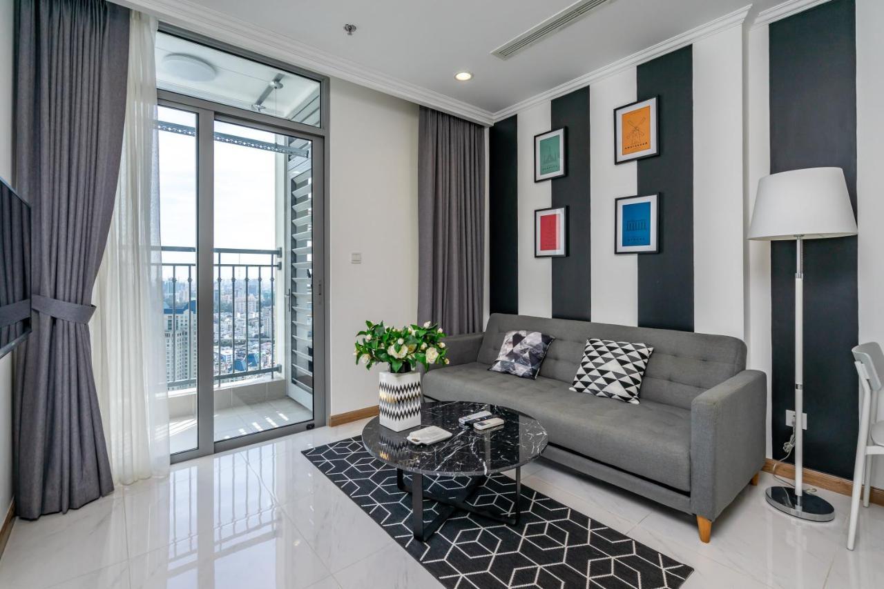 Hoasun Boutique Apartment - Vinhomes Central Park Ho Či Minovo Město Exteriér fotografie