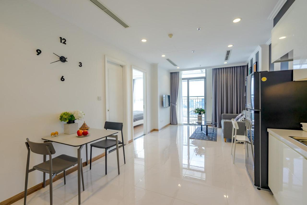 Hoasun Boutique Apartment - Vinhomes Central Park Ho Či Minovo Město Exteriér fotografie