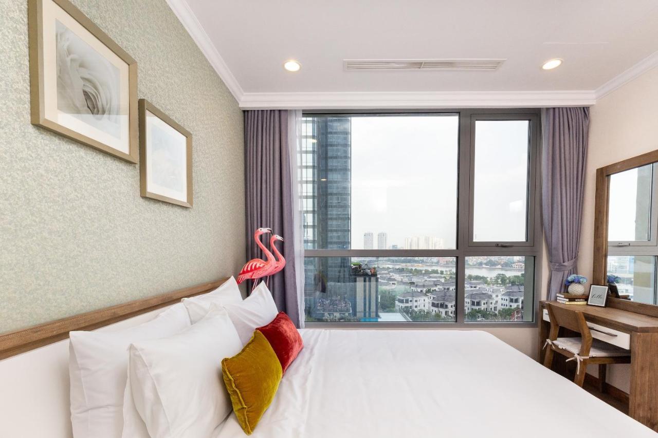 Hoasun Boutique Apartment - Vinhomes Central Park Ho Či Minovo Město Exteriér fotografie