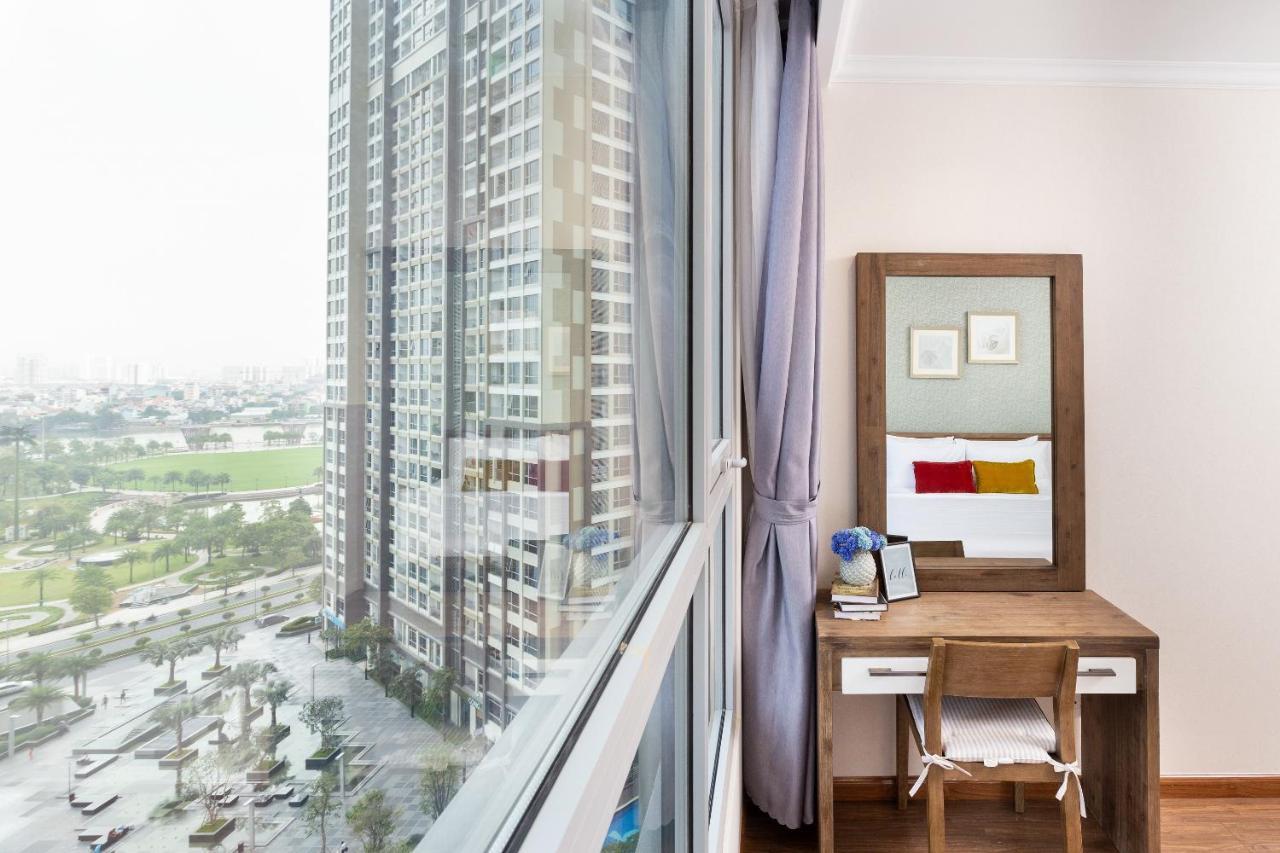 Hoasun Boutique Apartment - Vinhomes Central Park Ho Či Minovo Město Exteriér fotografie