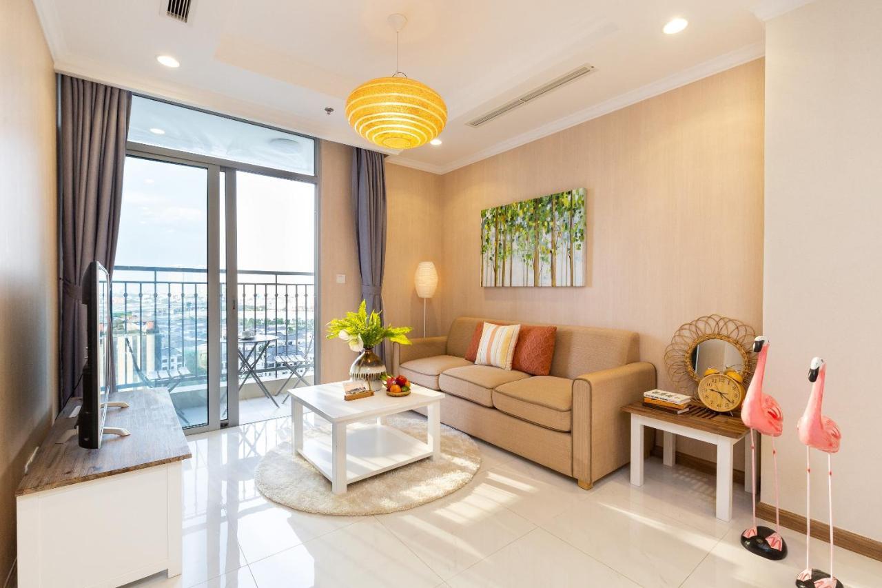 Hoasun Boutique Apartment - Vinhomes Central Park Ho Či Minovo Město Exteriér fotografie