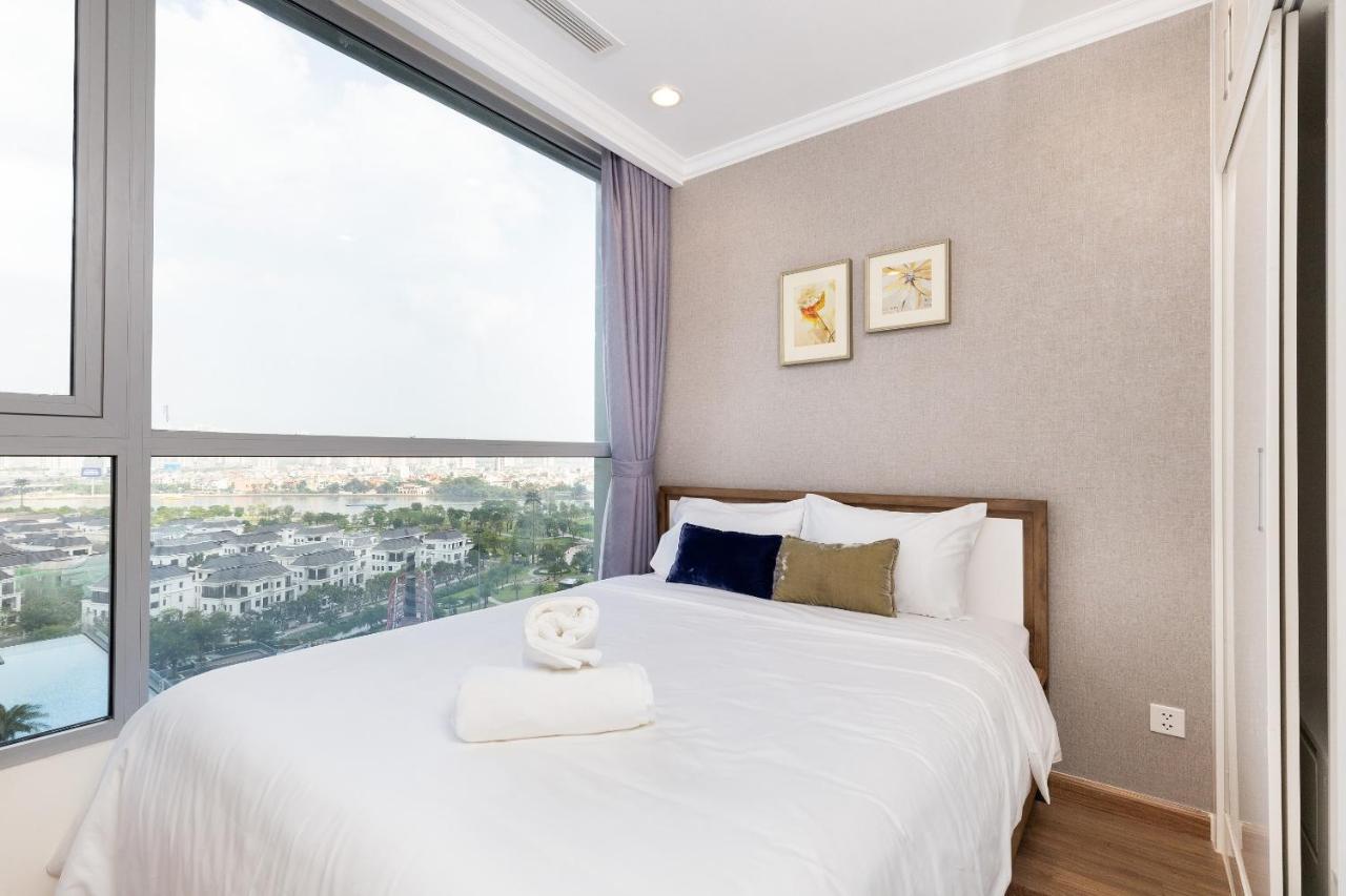 Hoasun Boutique Apartment - Vinhomes Central Park Ho Či Minovo Město Exteriér fotografie