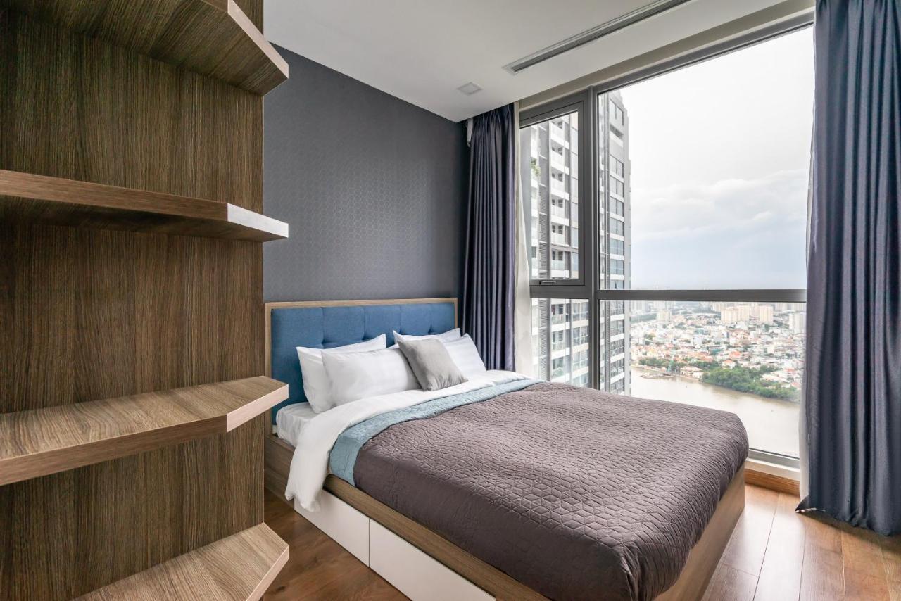 Hoasun Boutique Apartment - Vinhomes Central Park Ho Či Minovo Město Exteriér fotografie