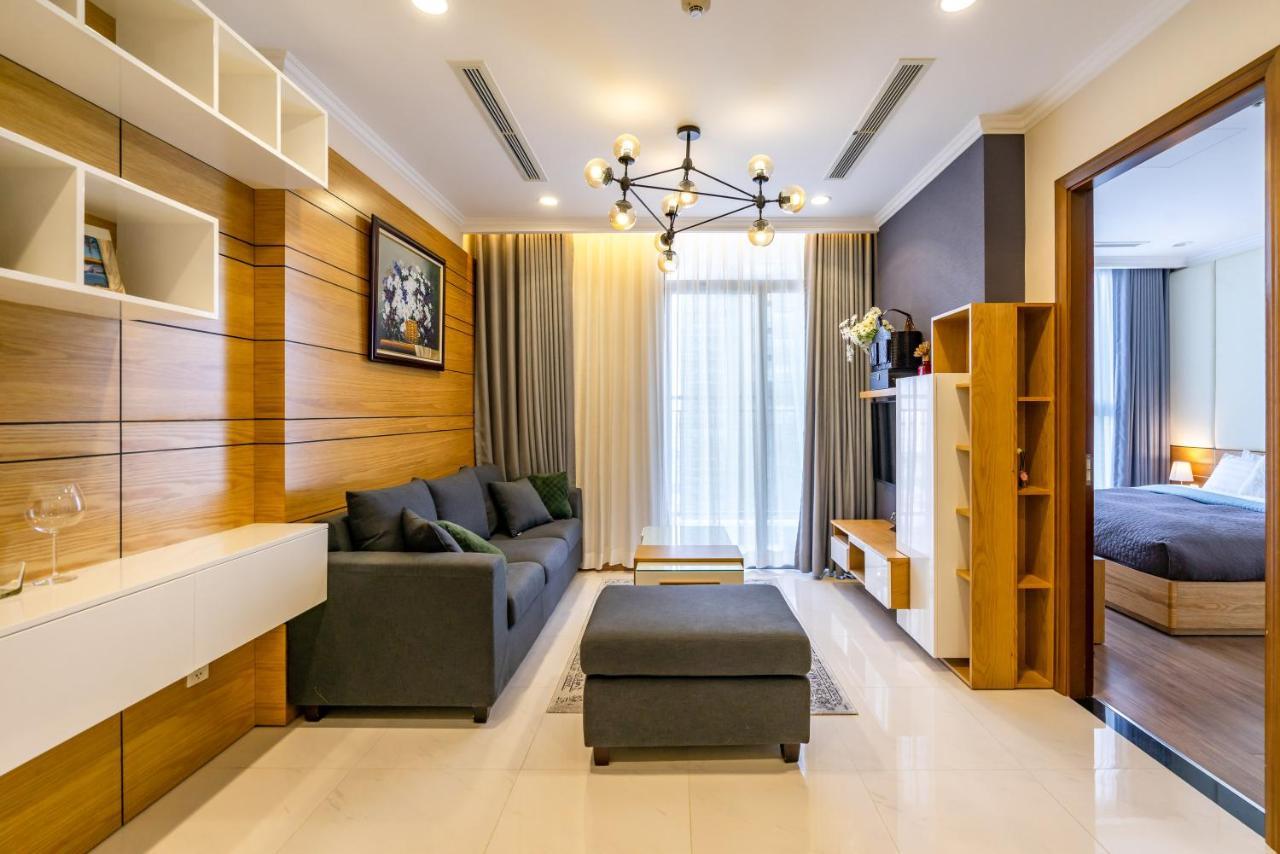 Hoasun Boutique Apartment - Vinhomes Central Park Ho Či Minovo Město Exteriér fotografie