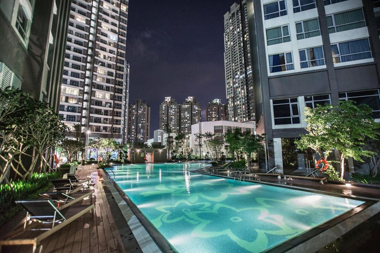 Hoasun Boutique Apartment - Vinhomes Central Park Ho Či Minovo Město Exteriér fotografie